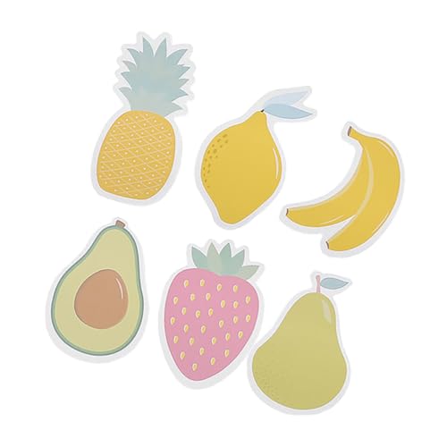 DOITOOL 6 Stück Fruchtige Haftnotizen Cartoon Klebrig Süße Lesezeichen Obst-notizblock Diy-fruchtnoten Birnenpolster Apfel-notizblock Zitronen-bürobedarf Papier DOITOOL 6 Stück Fruchtige Haftnotizen Cartoon Klebrig Süße Lesezeichen Obst-notizblock Diy-fruchtnoten Birnenpolster Apfel-notizblock Zitronen-bürobedarf Papier von DOITOOL