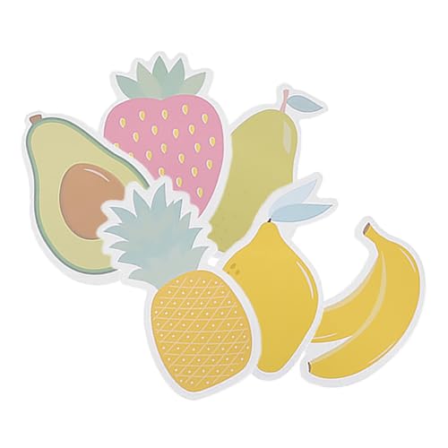 DOITOOL 6 Stück fruchtige Haftnotizen Obstgärten Zitronen-Bürobedarf Obst-Notizblock Apfel-Notizblock Birnenpolster DIY-Fruchtnoten Cartoon klebrig süße Lesezeichen Papier DOITOOL 6 Stück fruchtige Haftnotizen Obstgärten Zitronen-Bürobedarf Obst-Notizblock Apfel-Notizblock Birnenpolster DIY-Fruchtnoten Cartoon klebrig süße Lesezeichen Papier von DOITOOL