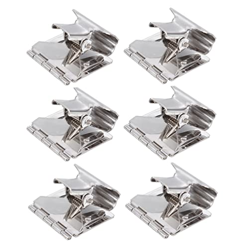 DOITOOL 6 Stücke Preisschild Clips Eisen Plattieren Preisklemmen Inhaber Kuchen Papier Tag Anzeige Clips Kleines Etikett Tag Klemmen für Einzelhandel Körbe Karten von DOITOOL