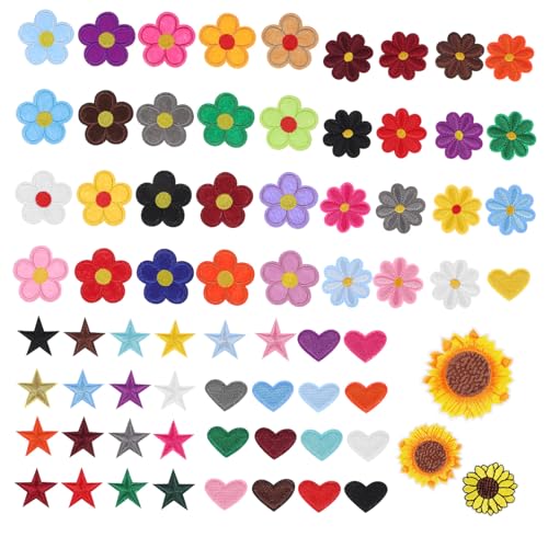 DOITOOL 71 Stück Farbenfroher Gestickter Stofffleck Flicken Für Kleidung Bestickt Kleiden Patch Kleidungsflecken Für Löcher Name Loch Stickerei Nähen Sortiert Bunt Reparatur Tuch Stickgarn DOITOOL 71 Stück Farbenfroher Gestickter Stofffleck Flicken Für Kleidung Bestickt Kleiden Patch Kleidungsflecken Für Löcher Name Loch Stickerei Nähen Sortiert Bunt Reparatur Tuch Stickgarn von DOITOOL