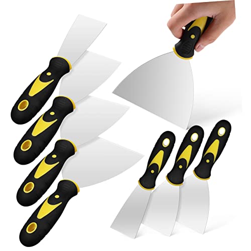 DOITOOL 8-teiliges Trockenbau-spachtel-Set Dichtungsmittel- Für Flickenreparatur Wandverkleidung Kratzerentfernung Edelstahl Mit Griff DOITOOL 8-teiliges Trockenbau-spachtel-Set Dichtungsmittel- Für Flickenreparatur Wandverkleidung Kratzerentfernung Edelstahl Mit Griff von DOITOOL