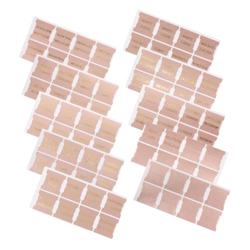 DOITOOL Bibelregister Tabs aus Leder Teiliges mit Rosen Gold Index und Blanko Etiketten Selbstklebende Seitenmarker für Schnelles Bibelstudium und Präzise Textreferenzierung DOITOOL Bibelregister Tabs aus Leder Teiliges mit Rosen Gold Index und Blanko Etiketten Selbstklebende Seitenmarker für Schnelles Bibelstudium und Präzise Textreferenzierung von DOITOOL