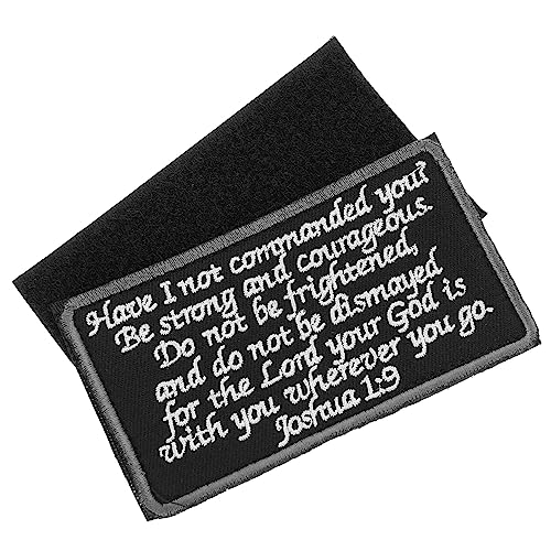 DOITOOL Bibelzitate Armprint Bibel Patches Dekorative Nähapparat Bibelsprüche Applikation bestickt Material bastelzeug hutschachtel Stoffflicken für Kleidung Stickerei-Applikationspatch DOITOOL Bibelzitate Armprint Bibel Patches Dekorative Nähapparat Bibelsprüche Applikation bestickt Material bastelzeug hutschachtel Stoffflicken für Kleidung Stickerei-Applikationspatch von DOITOOL