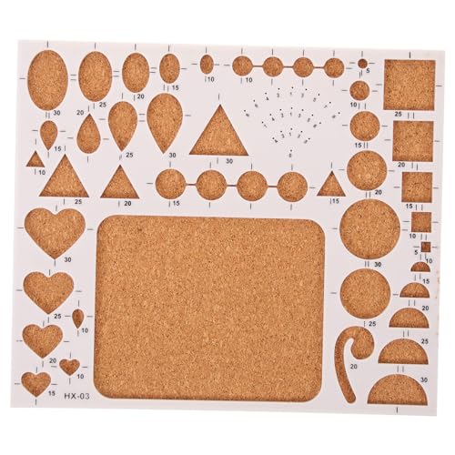 DOITOOL DIY Papier Quilling Vorlage Stabiler Kork Quilling Schablone für Präzise Formen Wiederverwendbar und Leicht für DIY Projekte Wie Grußkarten und Wandkunst DOITOOL DIY Papier Quilling Vorlage Stabiler Kork Quilling Schablone für Präzise Formen Wiederverwendbar und Leicht für DIY Projekte Wie Grußkarten und Wandkunst von DOITOOL