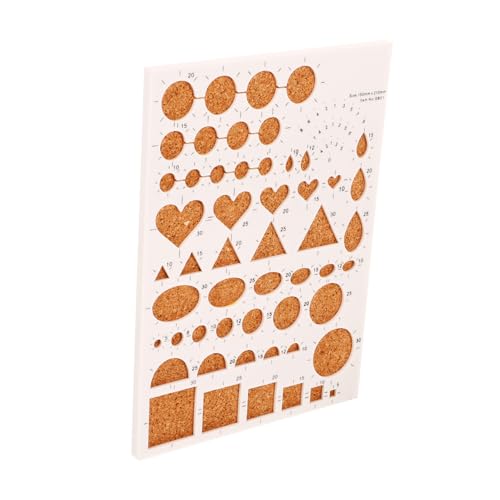 DOITOOL DIY Papier Quilling Vorlage und Tragbar Quilling Werkzeug Kork für Persönliche und Professionelle Projekte Grußkarten und Wandkunst DOITOOL DIY Papier Quilling Vorlage und Tragbar Quilling Werkzeug Kork für Persönliche und Professionelle Projekte Grußkarten und Wandkunst von DOITOOL