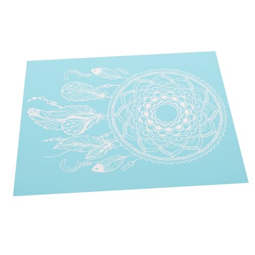 DOITOOL Diy Wiederverwendbare Schablonen für Siebdruck Selbstklebendes Mesh Transfer Design für Projekte für Stoffe und Mehr DOITOOL Diy Wiederverwendbare Schablonen für Siebdruck Selbstklebendes Mesh Transfer Design für Projekte für Stoffe und Mehr von DOITOOL