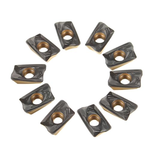 DOITOOL Hartmetall Wendeschneidplatten R390 11T308M PM 4230 Hartlegierte Einsätze Für Drehmaschinen Drehwerkzeug Für Präzises Drehen Gold Und von DOITOOL