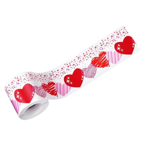 DOITOOL Herz-Rand-Aufkleber Aufkleber aus beschichtetem Papier DOITOOL Herz-Rand-Aufkleber Aufkleber aus beschichtetem Papier von DOITOOL