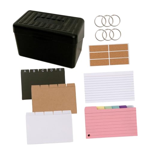 DOITOOL Karteikarten Set Aufgabenkartenboxen Für Lehrer Karteikartenetui Notizkarten Organizer Farbige Notizkarten Japan Import Werkzeughalter Transparentes Datenspeicherpaket DOITOOL Karteikarten Set Aufgabenkartenboxen Für Lehrer Karteikartenetui Notizkarten Organizer Farbige Notizkarten Japan Import Werkzeughalter Transparentes Datenspeicherpaket von DOITOOL