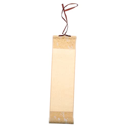 DOITOOL Kleine Schriftrolle Reispapier für Kalligraphie Leere Hängende Wand Scroll für Büro und Heimdekoration für Anfänger und Fortgeschrittene Langlebig und Platzsparend DOITOOL Kleine Schriftrolle Reispapier für Kalligraphie Leere Hängende Wand Scroll für Büro und Heimdekoration für Anfänger und Fortgeschrittene Langlebig und Platzsparend von DOITOOL