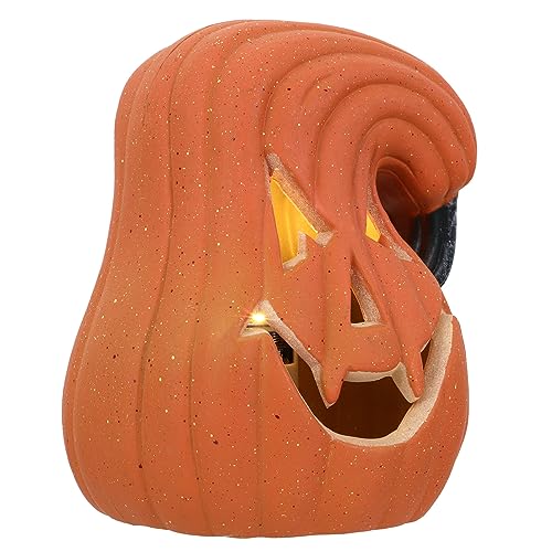 DOITOOL Kürbis Laterne Ornament Halloween-Dekoration Halloween-Zubehör Halloween Pumpkin halloweenkürbis Wohnkultur Ornament für Halloween Kürbis Lichtdekor Esstisch LED von DOITOOL