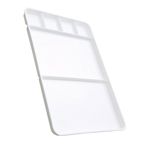 DOITOOL Kunststoff Aquarellpalette mit Fächern Praktische Mischpalette für Malen und DIY für Aquarellfarben und Acrylfarben Langlebig und Leicht zu Reinigen DOITOOL Kunststoff Aquarellpalette mit Fächern Praktische Mischpalette für Malen und DIY für Aquarellfarben und Acrylfarben Langlebig und Leicht zu Reinigen von DOITOOL
