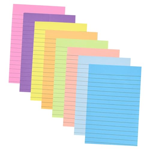 DOITOOL Liniert Selbstklebende Notizzettel Pastell Haftnotizen für Büro Zuhause Schule Vielseitig Einsetzbare Memo Sticker für To Do Listen und Erinnerungen DOITOOL Liniert Selbstklebende Notizzettel Pastell Haftnotizen für Büro Zuhause Schule Vielseitig Einsetzbare Memo Sticker für To Do Listen und Erinnerungen von DOITOOL