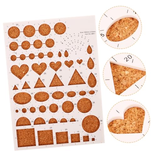 DOITOOL Paper Quilling Board aus Abs und Kork Stabiles DIY Quilling Template mit Verschiedenen Schlitzen Präzises Bastelwerkzeug für Scrapbooking und Papierkunst für Kreative Dekorationen DOITOOL Paper Quilling Board aus Abs und Kork Stabiles DIY Quilling Template mit Verschiedenen Schlitzen Präzises Bastelwerkzeug für Scrapbooking und Papierkunst für Kreative Dekorationen von DOITOOL