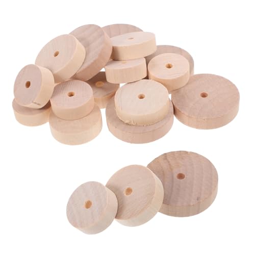 DOITOOL Radmodellmaterial Handwerk Winzig Bastelräder Kleinkinder Räder Für Spielzeugautos Babyautoreifen Reifen Für Spielzeugautos Lochplatten Holz Beige DOITOOL Radmodellmaterial Handwerk Winzig Bastelräder Kleinkinder Räder Für Spielzeugautos Babyautoreifen Reifen Für Spielzeugautos Lochplatten Holz Beige von DOITOOL