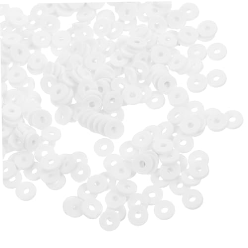 DOITOOL Weicher Keramikfleck weiße Tonperlen Tonkette lose Perle Abstandsperlen basteln Schmuck Tonperlen Polymer -Tonzubehör Polymer -Tonperlen Polymer -Tonscheiben Polymer-Ton DOITOOL Weicher Keramikfleck weiße Tonperlen Tonkette lose Perle Abstandsperlen basteln Schmuck Tonperlen Polymer -Tonzubehör Polymer -Tonperlen Polymer -Tonscheiben Polymer-Ton von DOITOOL