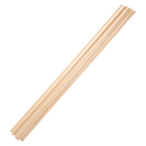 Holzstäbe Holzverkleidung 10 Stück dreieckige Holzleiste Woodsy Decor DIY Formen Handwerk Sticks Fenster Dekorative Zierleiste Holzdekoration Modellierung Holzdekor Holzdübel von DOITOOL