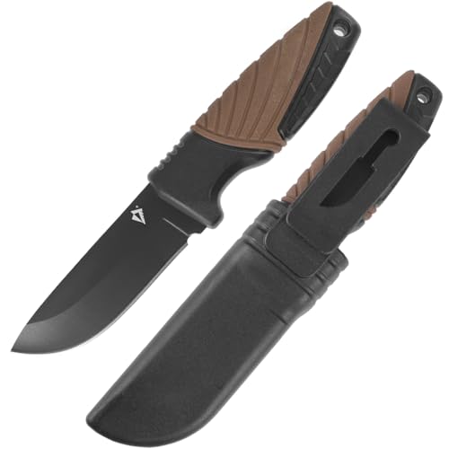 Dominator Messer mit feststehende Klinge und Holster Coyote/Schwarz von DOMINATOR URBAN COMBAT