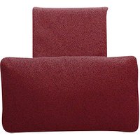 DOMO Collection Kissen bordeaux 25,0 x 40,0 cm von DOMO Collection