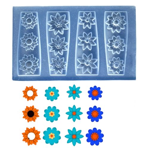 Multifunktionale Klare Silikonschnitznägelform Für Die Herstellung Wunderschöner 3D Blumenharzdesign Und Nägelkunst Multifunktionale Klare Silikonschnitznägelform Für Die Herstellung Wunderschöner 3D Blumenharzdesign Und Nägelkunst von DOSERTY