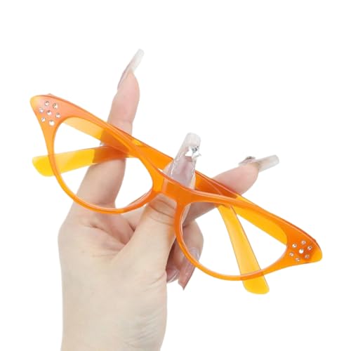 Vintage Brillen Für Erwachsene Und Kinder Mit Strasssteinen Unisex Styles Klare Linsengläser Für Cosplay Kostümpartys Vintage Brillen Für Erwachsene Und Kinder Mit Strasssteinen Unisex Styles Klare Linsengläser Für Cosplay Kostümpartys von DOSERTY