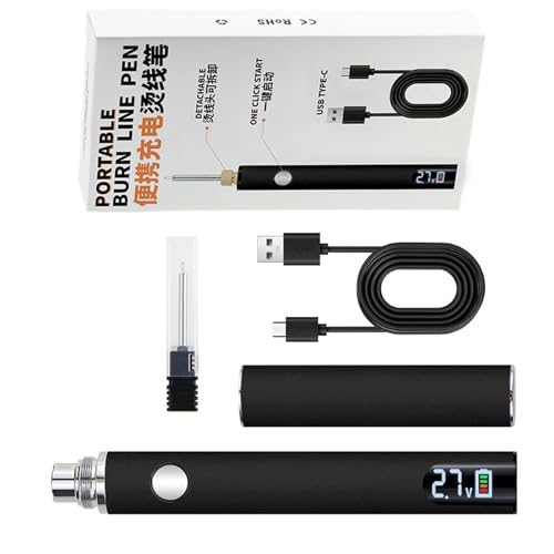 Wiederaufladbares Wachsformwerkzeug über USB, kreatives Bastelwerkzeug, Brennstift-Set, geeignet zum Basteln und zur Schmuckherstellung Wiederaufladbares Wachsformwerkzeug über USB, kreatives Bastelwerkzeug, Brennstift-Set, geeignet zum Basteln und zur Schmuckherstellung von DOSERTY