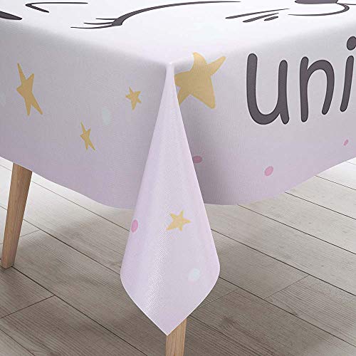 DOTBUY 3D Tischdecke Abwaschbar, Wasserabweisende Tischdecke Rechteckig Abwischbare Wachstuch für Desktop Dekorative Tuch Hotel Bankett Party Garten (Star,60x60cm) von DOTBUY