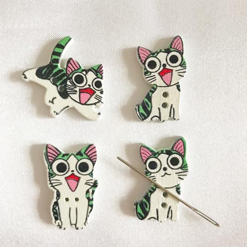 Lovely Kitten Needle Minder Cat Magnet Nadelhalter für Stickerei, Kreuzstich von DPXWCCH