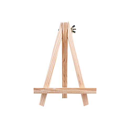 3-teiliges Tischstaffelei-Set, kleine Tischstaffelei mit A-Rahmen aus Holz – Präsentationsstaffelei-Stativ für Menüs, Fotos und Hochzeitsschilder von DQFSDYUO