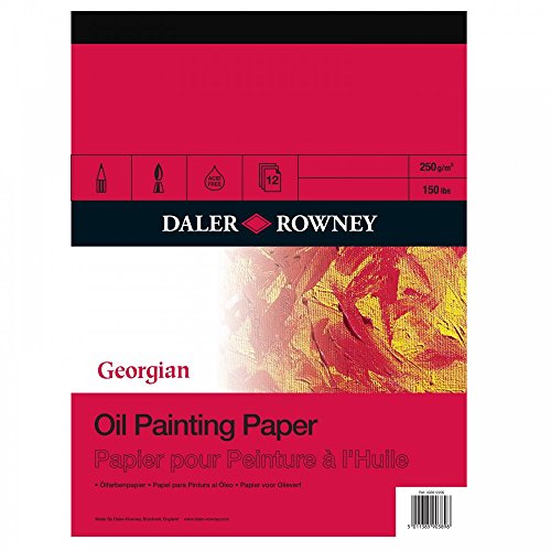 DR Georgian 12SH Ölblock, 35,6 x 25,4 cm, 290 g von Daler Rowney