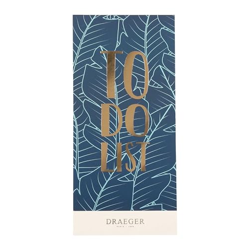 Draeger Paris Notizblock To do List, Blau von DRAEGER