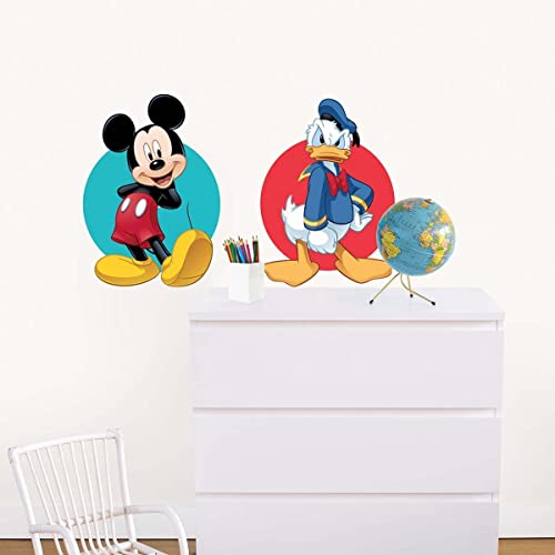 Kinder Wandtattoo Disney Mickey Mouse und Donald Duck von DRAEGER