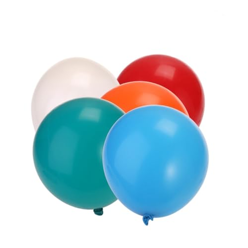 DRESSOOS 10 Stück 36 Zoll Runde Luftballons Pastellfarben Perfekte Dekoration Für Geburtstagsfeiern Hochzeiten Und Weihnachtsfeiern Gemischte Farben Für Jeden Anlass von DRESSOOS