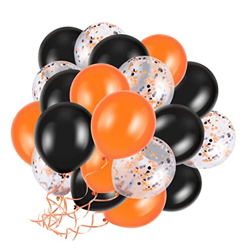 DRESSOOS 15 Stück Halloween Luftballons Latexballons Für Partys Bunte Partydekoration Für Kindergeburtstag Babyparty Und Feierlichkeiten Perfekt Für Halloween Events Und Deko von DRESSOOS