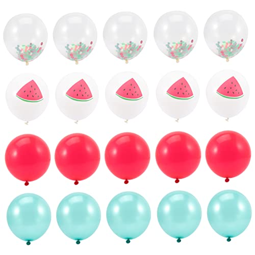 DRESSOOS 20 Stk Fruchtballon dekorativer Luftballon Luftballons für Geburtstagsfeiern Partyballons deckenverkleidung hochzeits dekoration balloon Party-Ballon-Dekor Latexballons Emulsion von DRESSOOS