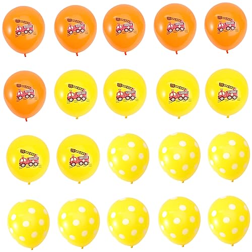 DRESSOOS 20 Stück Bunte Latex Luftballons Geburtstagsparty Deko Lustige Und Dekorative Ballons Für Feste Gastgeschenke Und Feierlichkeiten Ideal Für Taufe Und Feiern von DRESSOOS