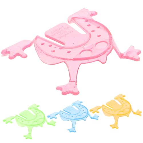 DRESSOOS 200st Springender Frosch Aus Kunststoff Mini-food-spielzeug Kleinkindspielzeug Mini-spielzeug Frösche Spielzeug Für Party Miniaturen Tier Spielzeug Zum Aufziehen Plastik von DRESSOOS