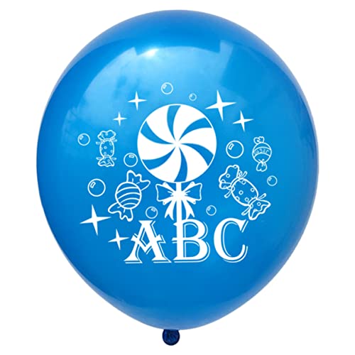 DRESSOOS 20st Kindergeburtstagsballon Abc-ballon Lutscher Für Kinder Süßigkeiten-ballon Ballon Im Klassenzimmer Erster Schultag Ballon Süßigkeiten Ballons Party-ballon- Lutscher-ballon von DRESSOOS