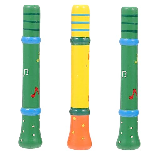 DRESSOOS 3 Stück Pfeifenspielzeug Trompete Spielzeug Horn Spielzeug Kinderspielzeug Pfeifenspielzeug Säuglingsentwicklungsspielzeug Musikinstrument Spielzeug Musikspielzeug von DRESSOOS