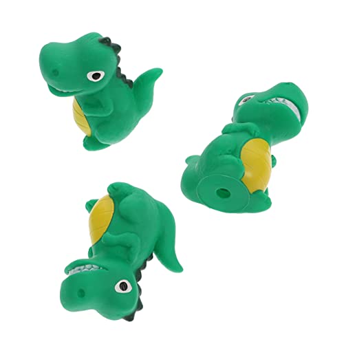 DRESSOOS 3St Dinosaurier-Plugin Wildtierfigur Geburtstagskuchenspielzeug Kuchen-Dinosaurier- dino figuren saurier spielzeug Partyzubehör Tortenaufsätze für Geburtstage Vinyl Green von DRESSOOS