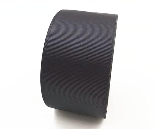 (5 yard/lot) 50mm 5cm schwarz Grosgrain Band Großhandel geschenkverpackung weihnachtsdekoration bänder-standard von DRJUSS