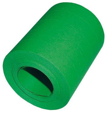 Luftschlangen grün, 12x5er Jumbo-Rollen = 60 XL Einzelrollen je 15m/14mm XL Breite, Lieferung Frei Haus von DS