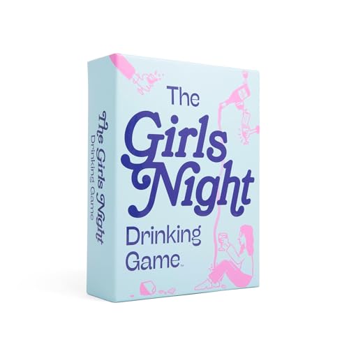 DSS Games X007460 The Girls Night Drinking Game Partyspiel, blau von DSS Games