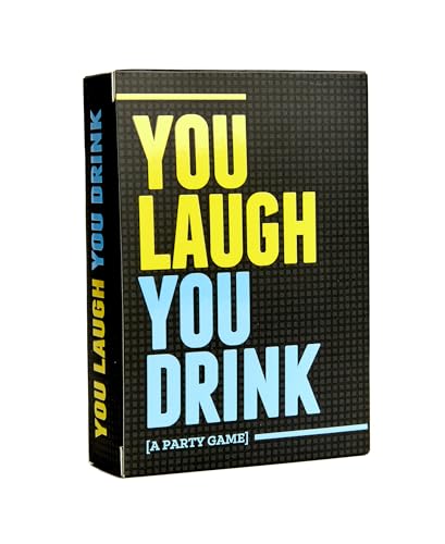 DSS Games | You Laugh You Drink | Partyspiel | Kartenspiel | Englisch von DSS Games