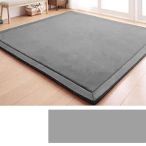 DSSHENGDS Schlafzimmer Wohnzimmerteppich, Jungen Mädchen Weich rutschfest Krabbelmatte für sicheres Spielen und Laufen Lernen Korallensamtteppich2cm-C- 100 * 150cm von DSSHENGDS