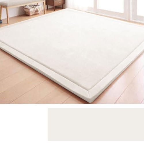 DSSHENGDS Schlafzimmer Wohnzimmerteppich, Jungen Mädchen Weich rutschfest Krabbelmatte für sicheres Spielen und Laufen Lernen Korallensamtteppich2cm-F- 100 * 150cm von DSSHENGDS