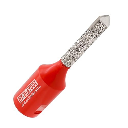 DT-DIATOOL Diamant Mörtel Hakenbohrer – Diamant Fugenfräser 8 mm x 42 mm Hartmetallkopf mit M14 Gewinde für Mauerwerk, Mörtelentfernung, Mauerwerk, Stein, Beton-Winkelschleifer-Bit DT-DIATOOL Diamant Mörtel Hakenbohrer – Diamant Fugenfräser 8 mm x 42 mm Hartmetallkopf mit M14 Gewinde für Mauerwerk, Mörtelentfernung, Mauerwerk, Stein, Beton-Winkelschleifer-Bit von DT-DIATOOL
