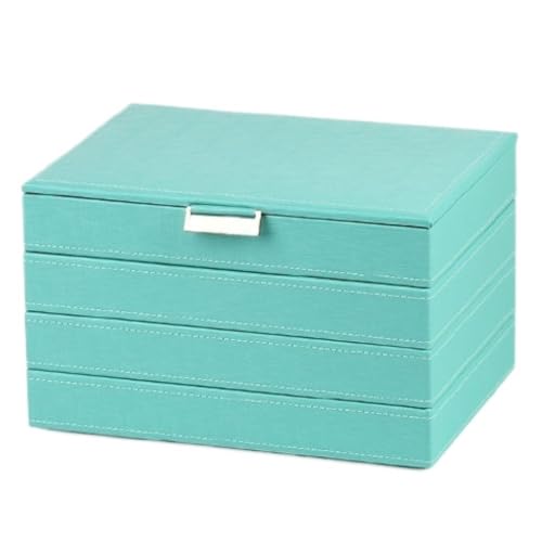 Aufbewahrungsbox Einfache Schmuckschatulle Im Stil Einer Kosmetikschublade, Aufbewahrungsbox, Schublade, Schmuckschatulle, Aufbewahrungsbox For Halsketten Und Ohrringe Display-Aufbewahrungsbox(Blue) von DTQBYOY