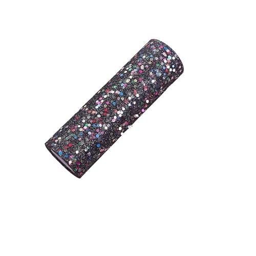 DUANSIYU TüLl Bunte Glitter Pailletten Tüll Rolle 10 Yards 15cm Hochzeit Deco DIY Handwerk Geburtstag Party Supplies TüLl Meterware(Noir) von DUANSIYU