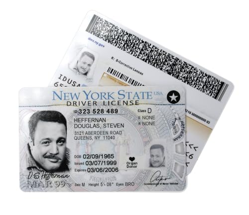 DUB SPENCER 1x lustiger Doug Heffernan Fake Scherzartikel Führerschein unechte ID Driver License für Geburtstag als witziges Gag Geschenk (1er Pack) von DUB SPENCER